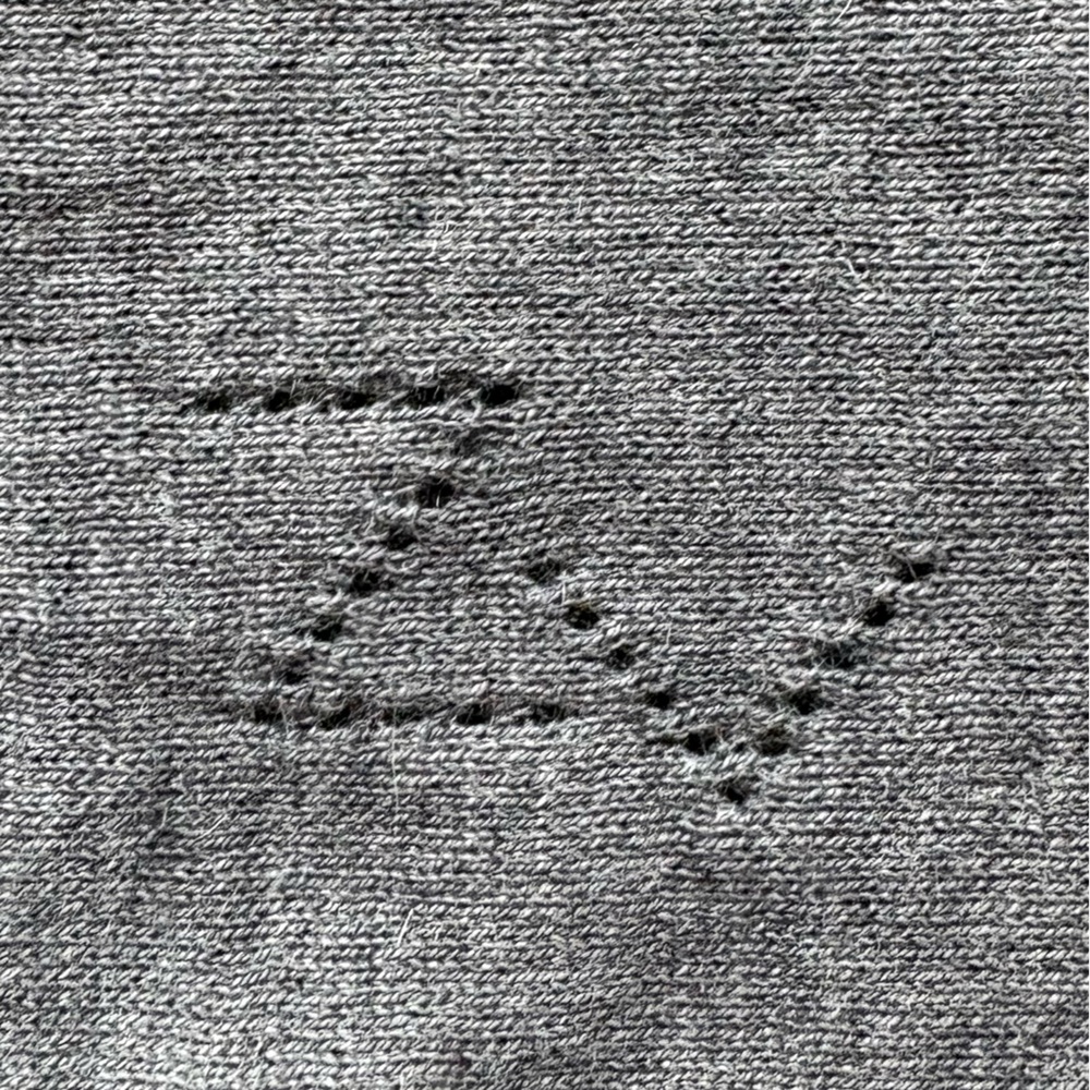 Zadig & Voltaire Charcoal Knit Dolman Top Size Small - Picture 9 of 15